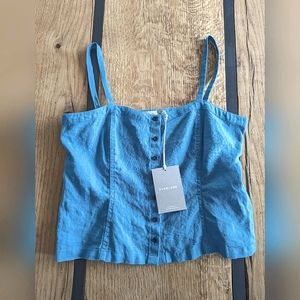 💠Everlane Linen Picnic Top NWT💠